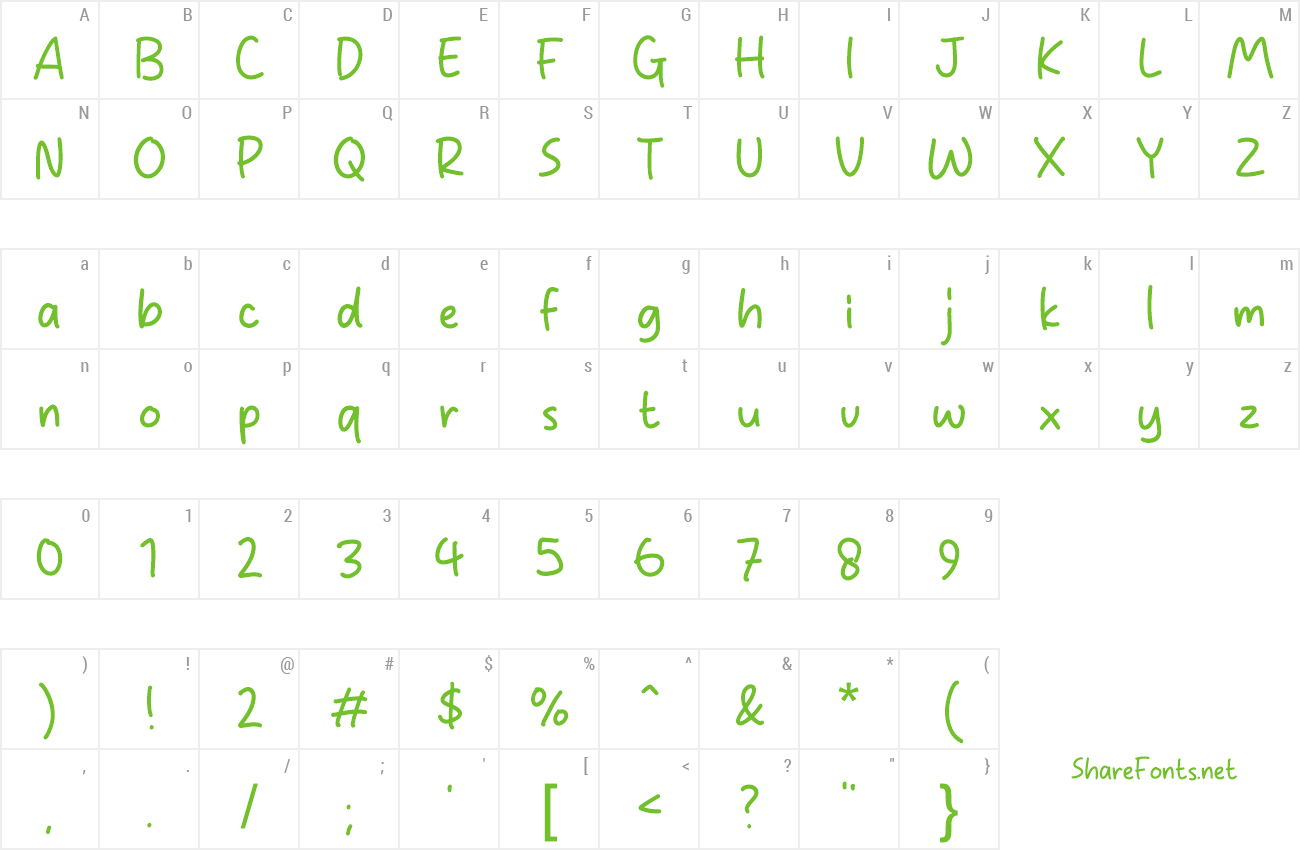 Font Hello Sister preview